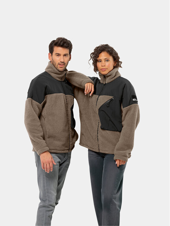 Флисовая куртка стандартного кроя Jack Wolfskin, коричневый
Флисовая куртка стандартного кроя Jack Wolfskin, коричневый