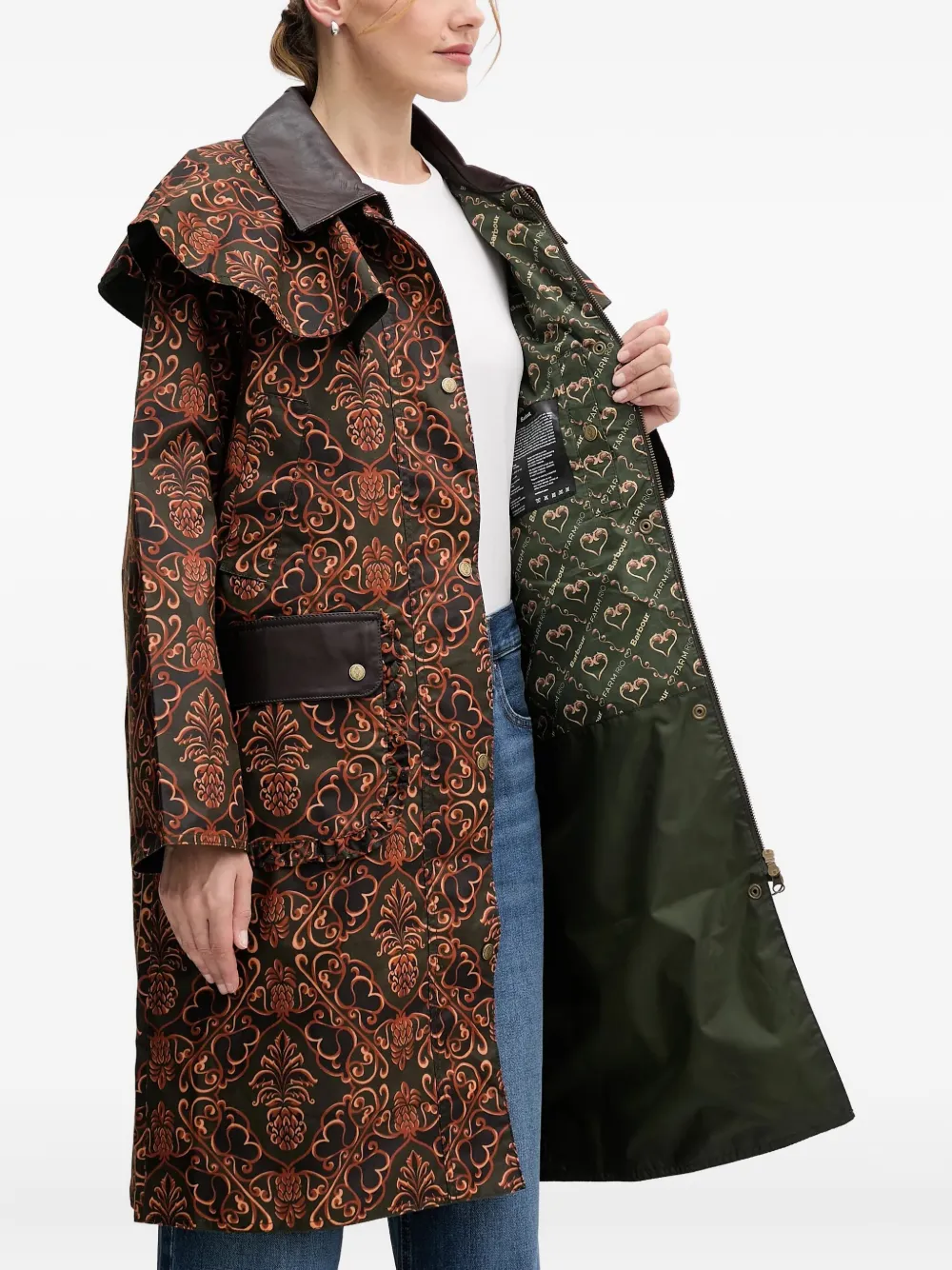 Пальто Luana X FARM Rio Barbour, коричневый
Пальто Luana X FARM Rio Barbour, коричневый