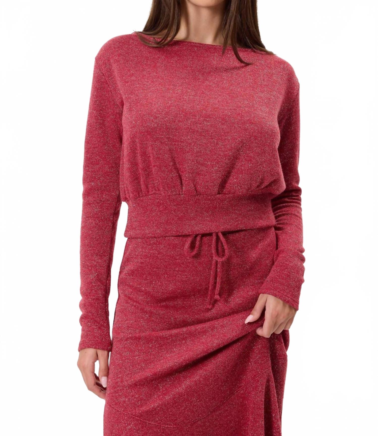 Топ Soli Sparkle красного цвета Kylie Paige
Топ Soli Sparkle красного цвета Kylie Paige