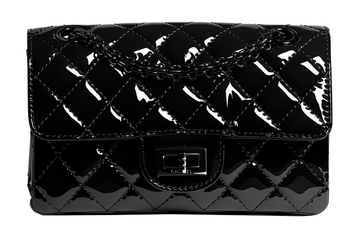 Чёрная сумка Black2.55 из телячьей кожи, кросс-боди, на цепочке, через плечо для женщин Чёрный CHANEL
Чёрная сумка Black2.55 из телячьей кожи, кросс-боди, на цепочке, через плечо для женщин Чёрный CHANEL