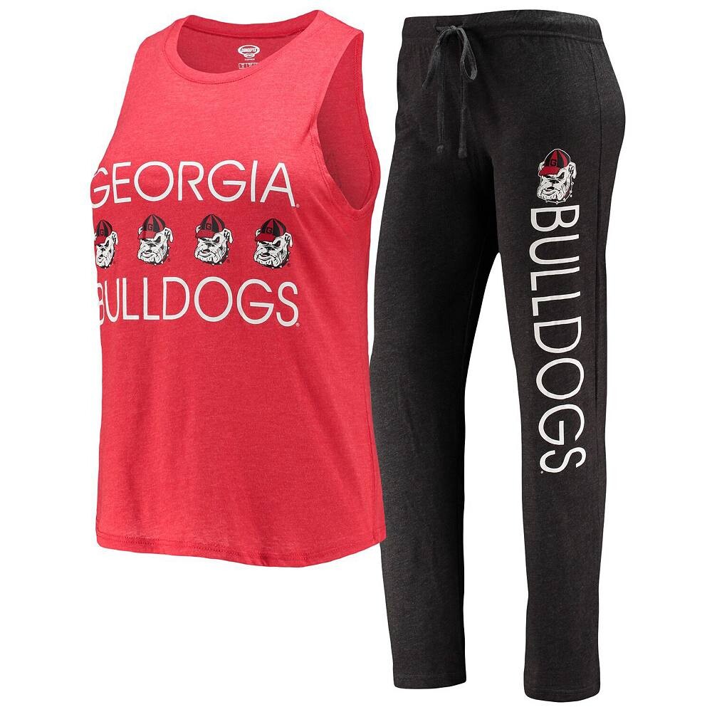 Женский комплект для сна, черная/красная майка и брюки Georgia Bulldogs Concepts Sport, цвет Uga Black
Женский комплект для сна, черная/красная майка и брюки Georgia Bulldogs Concepts Sport, цвет Uga Black