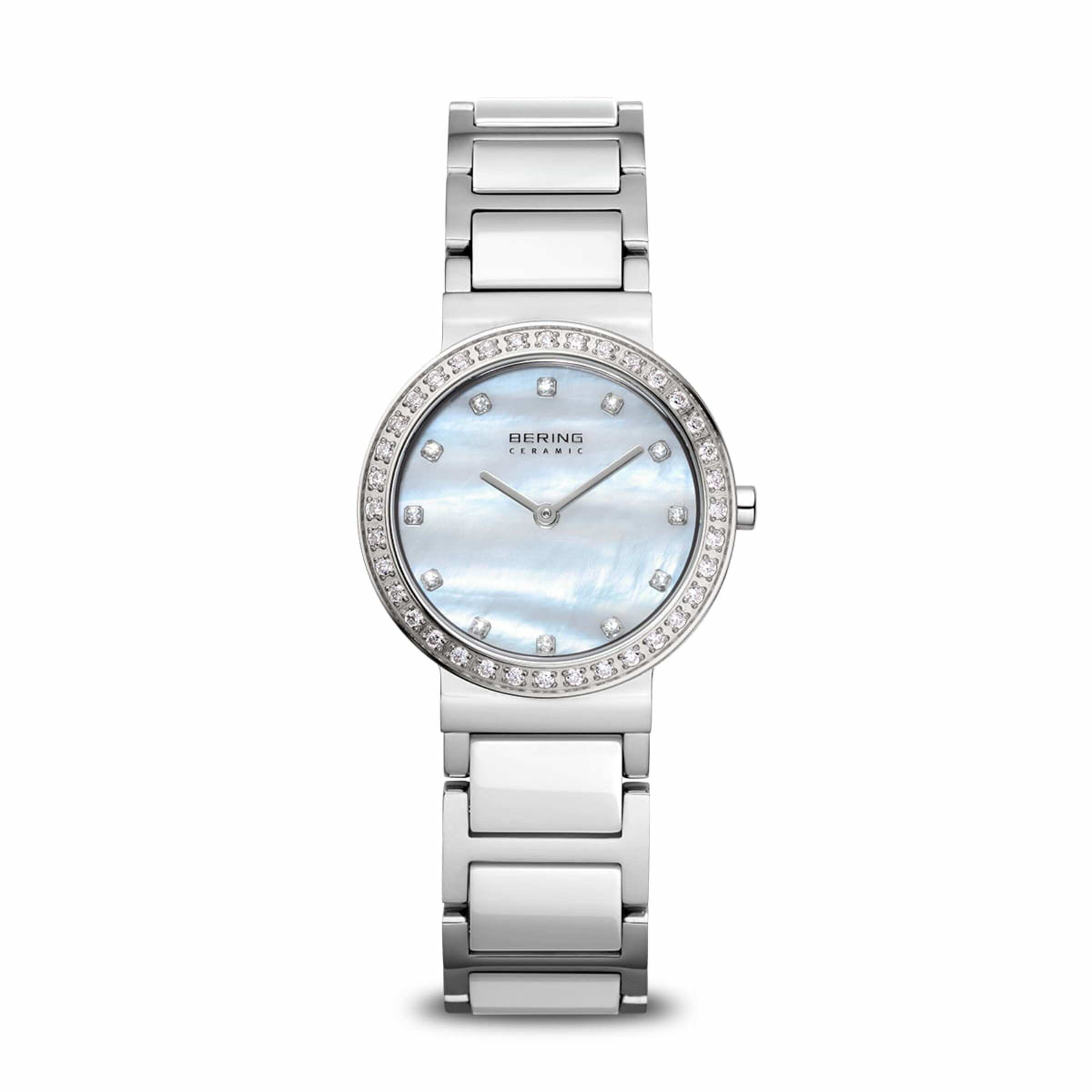 BERING Серебряные аналоговые часы
BERING Серебряные аналоговые часы