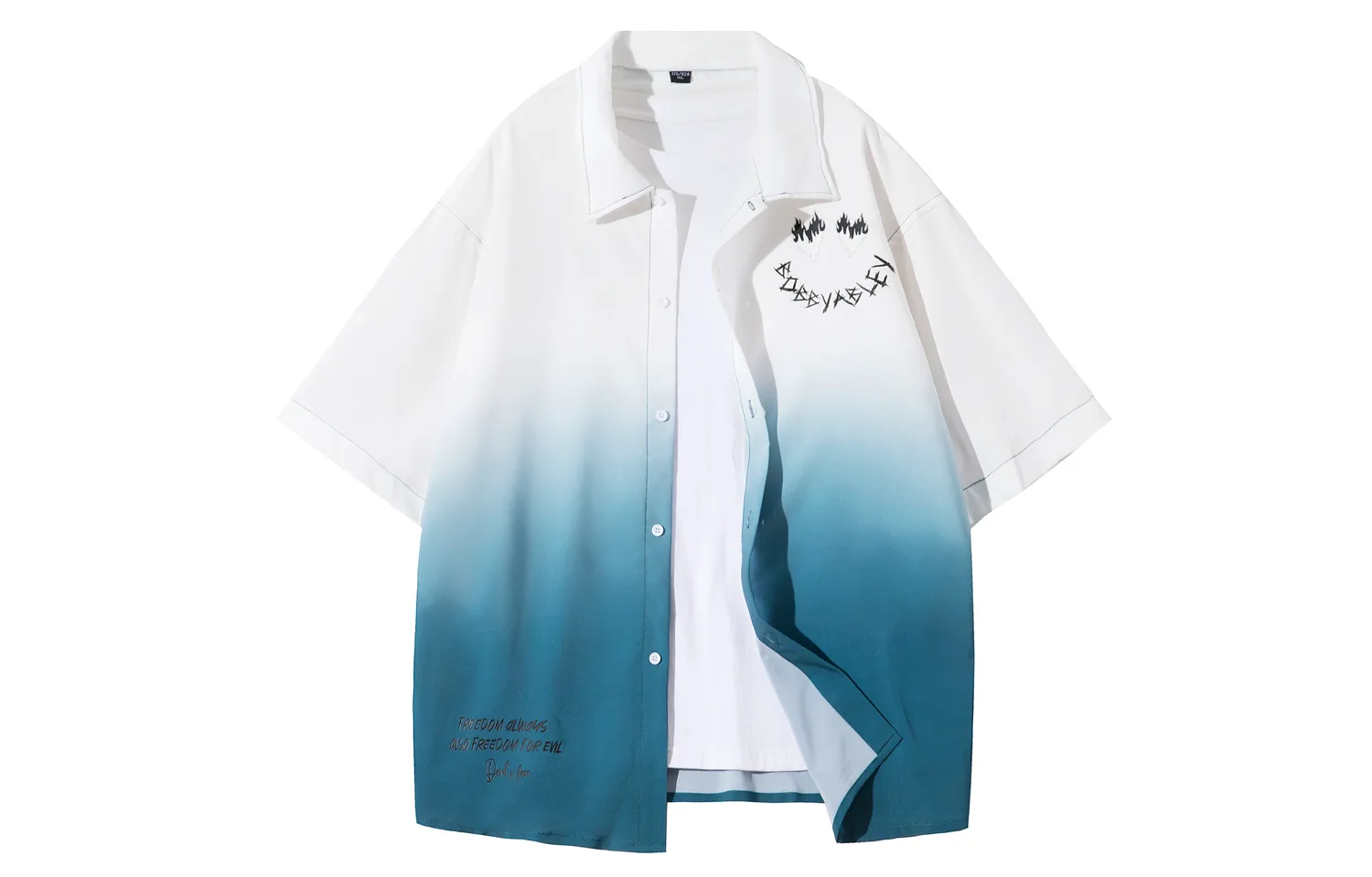 Рубашка Unisex Lapel Moderate Others BOBBY ABLEY, белый зеленый (comes with 3-stripes short-sleeved shirt)
Рубашка Unisex Lapel Moderate Others BOBBY ABLEY, белый зеленый (comes with 3-stripes short-sleeved shirt)