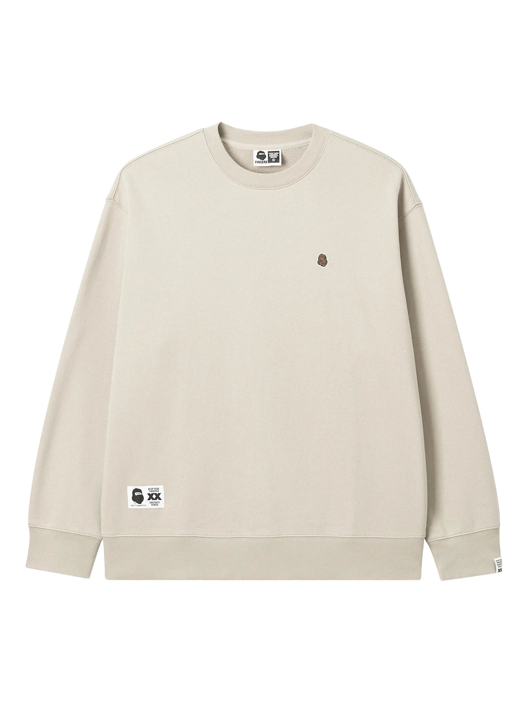 Хлопковая толстовка Fingercroxx, бежевый
Хлопковая толстовка Fingercroxx, бежевый