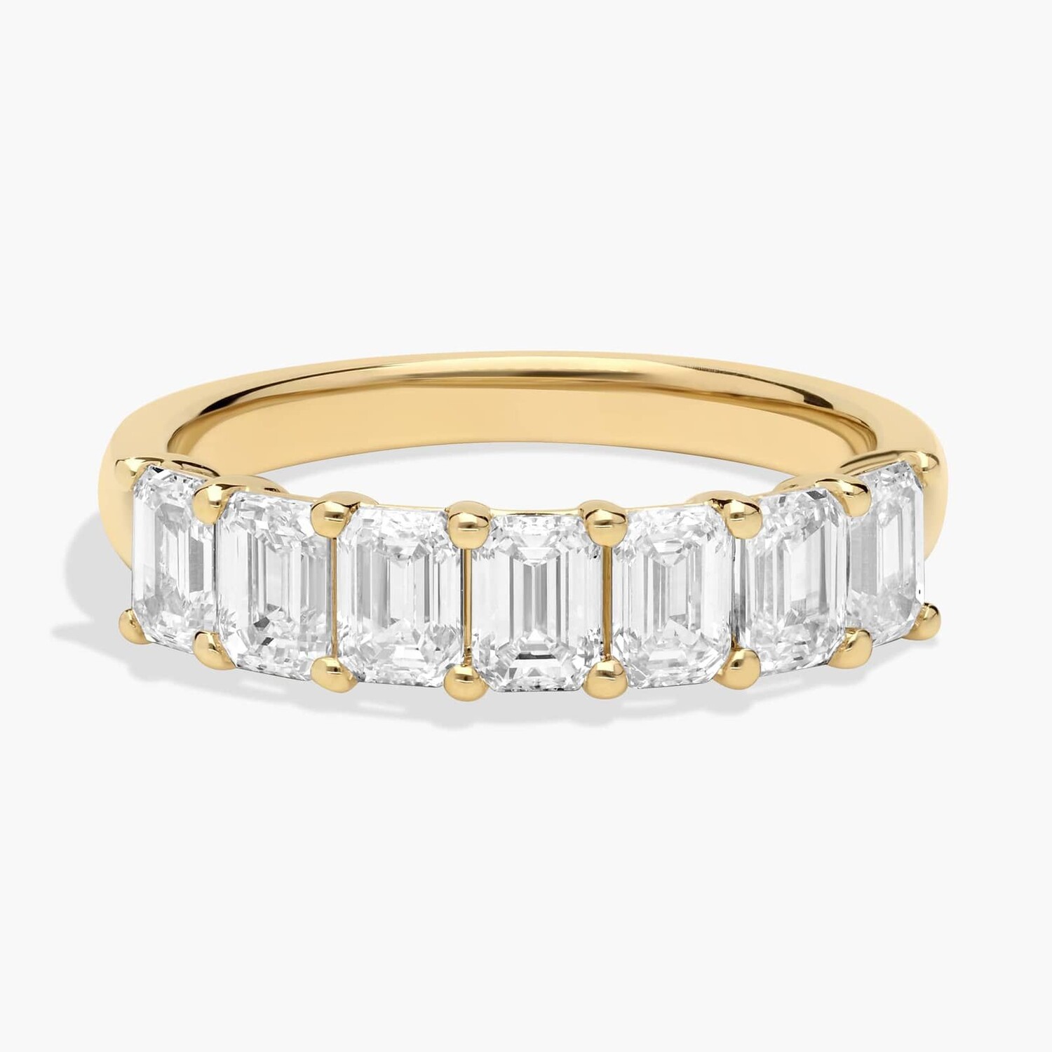 Кольцо с семью изумрудами и бриллиантами из 14-каратного желтого золота (1 1/2 карата Tw. - HI / SI1-SI2) Blue Nile
Кольцо с семью изумрудами и бриллиантами из 14-каратного желтого золота (1 1/2 карата Tw. - HI / SI1-SI2) Blue Nile