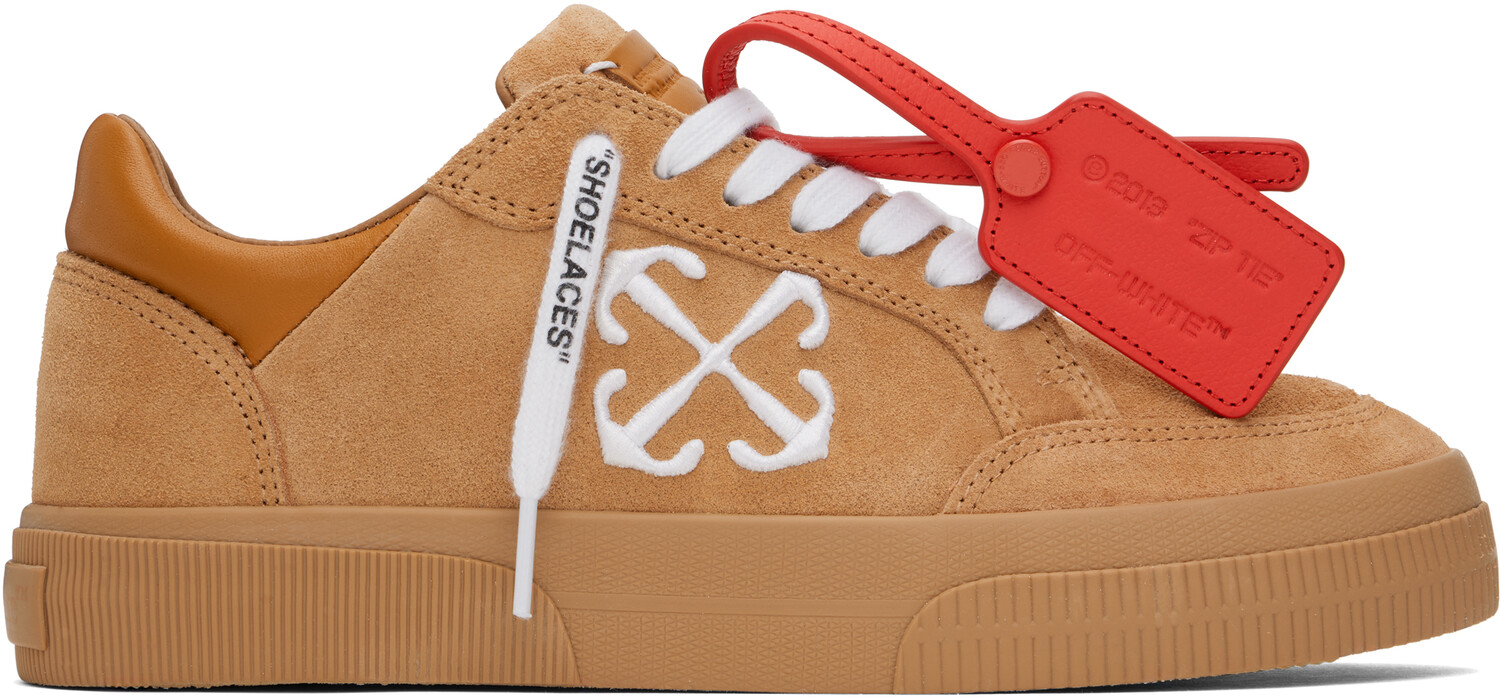 Кроссовки из бежевой кожи с вулканизированной подошвой Off-White, Бежевый, Кроссовки из бежевой кожи с вулканизированной подошвой Off-White
Кроссовки из бежевой кожи с вулканизированной подошвой Off-White, Бежевый, Кроссовки из бежевой кожи с вулканизированной подошвой Off-White
