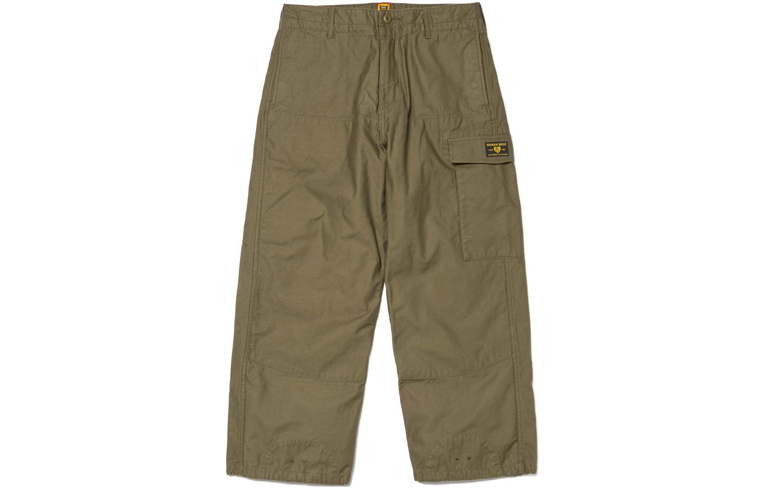 Брюки с логотипом Human Made, army зеленый
Брюки с логотипом Human Made, army зеленый