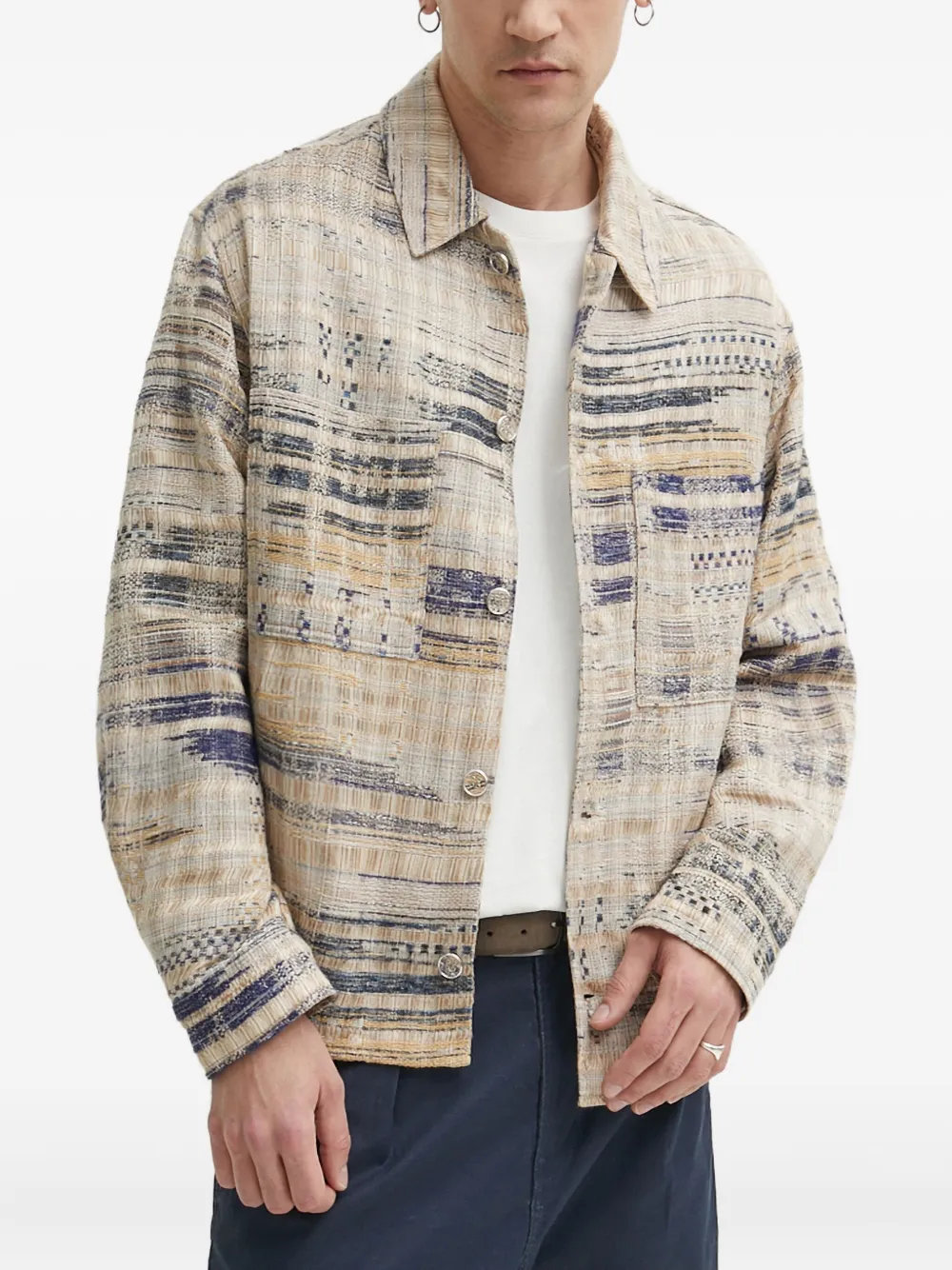 Куртка с принтом на пуговицах Oliver Iro, бежевый
Куртка с принтом на пуговицах Oliver Iro, бежевый