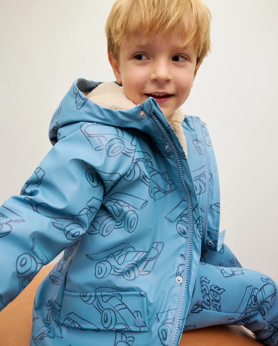 Детская парка с пропитанной тканью и подкладкой из искусственного овечьего меха Kids El Corte Inglés, синий
Детская парка с пропитанной тканью и подкладкой из искусственного овечьего меха Kids El Corte Inglés, синий