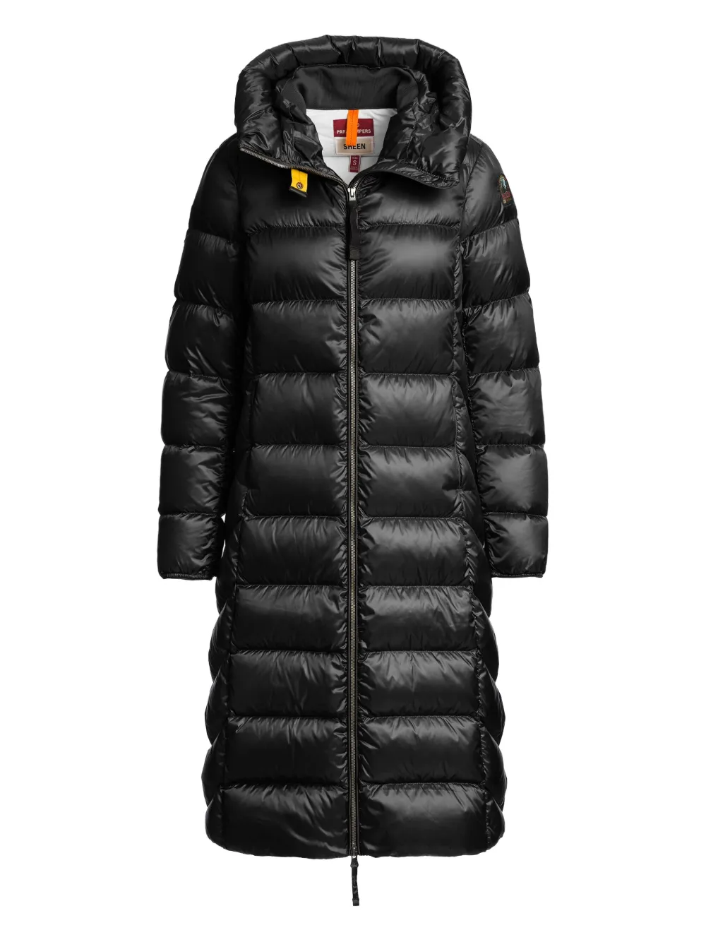 Стеганый пуховик Panda с капюшоном Parajumpers, черный
Стеганый пуховик Panda с капюшоном Parajumpers, черный