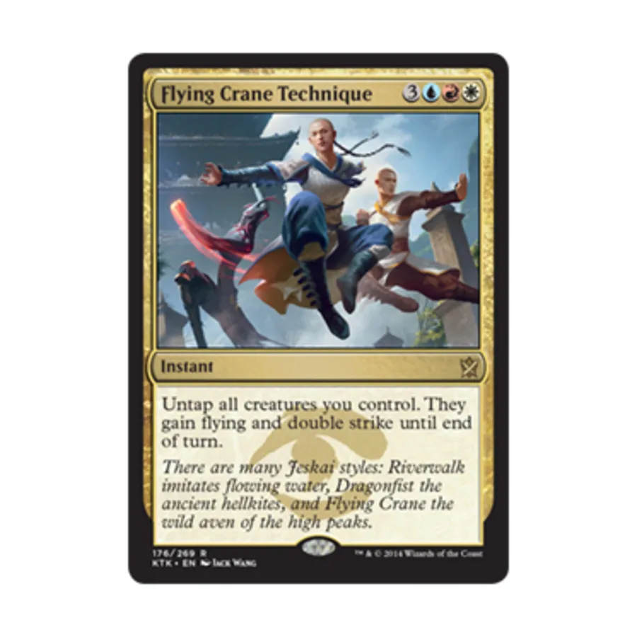 CCG Техника летающего журавля (клавиша R), MTG - Khans of Tarkir
CCG Техника летающего журавля (клавиша R), MTG - Khans of Tarkir