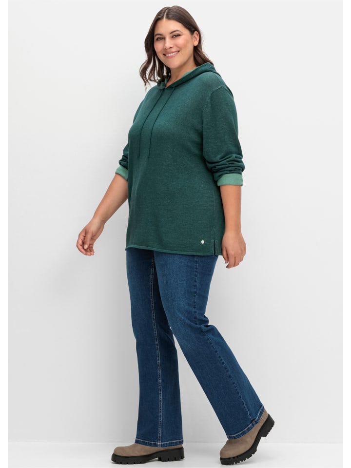 Джинсы sheego, темно-синий деним
Джинсы sheego, темно-синий деним