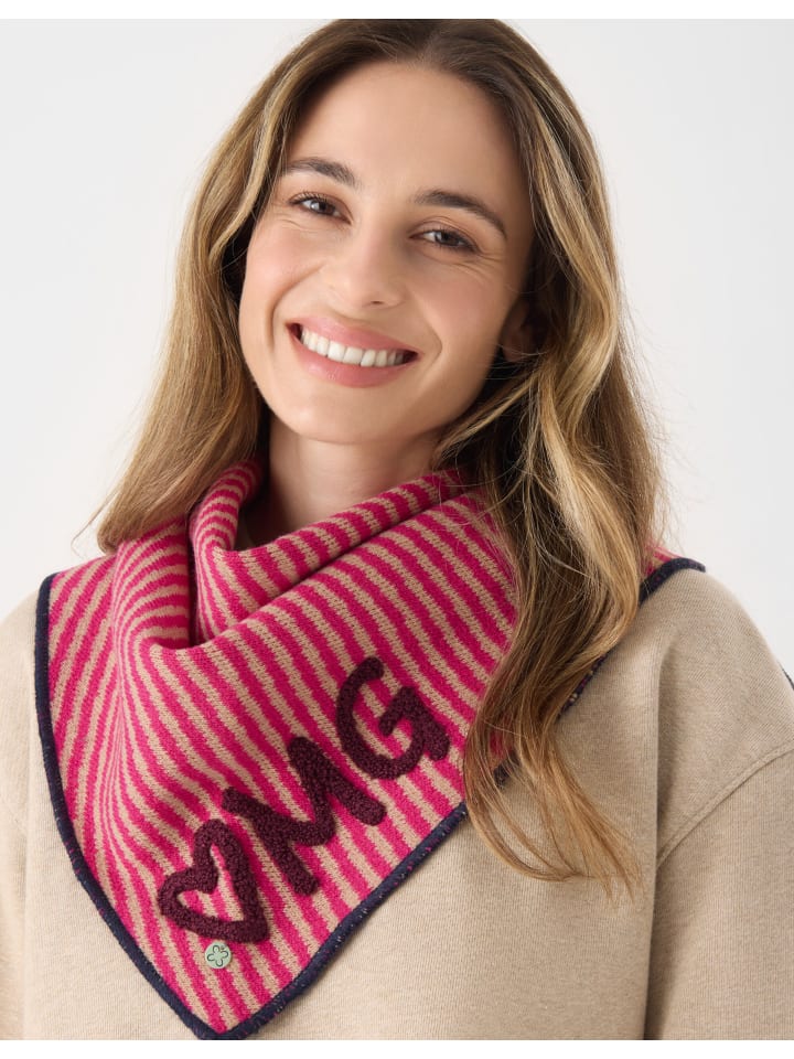 треугольный шарф розового цвета Codello
треугольный шарф розового цвета Codello