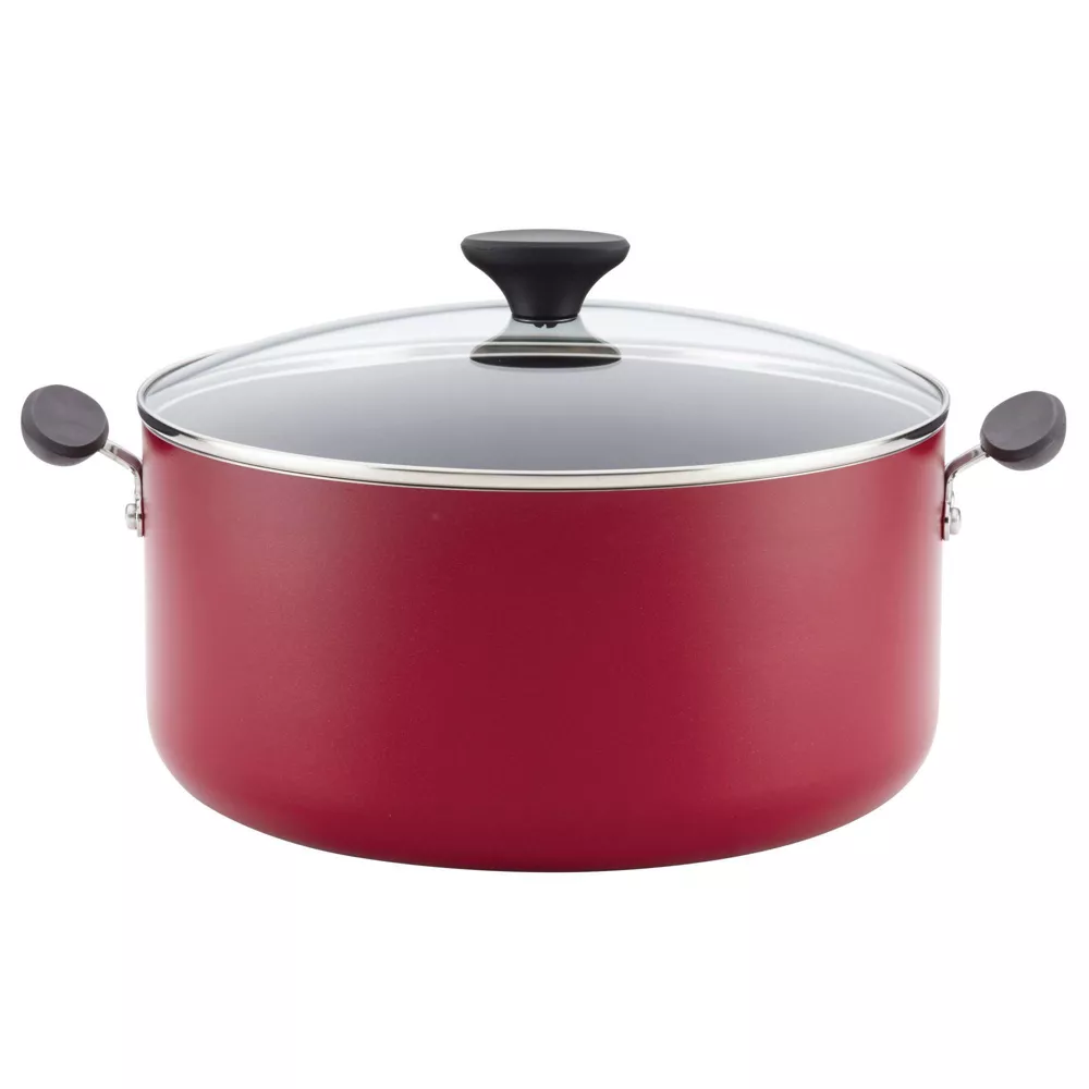 Farberware Reliance 10qt алюминиевая широкая кастрюля с антипригарным покрытием, красная
Farberware Reliance 10qt алюминиевая широкая кастрюля с антипригарным покрытием, красная
