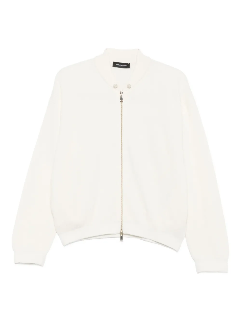 Кардиган на молнии Fabiana Filippi, белый
Кардиган на молнии Fabiana Filippi, белый