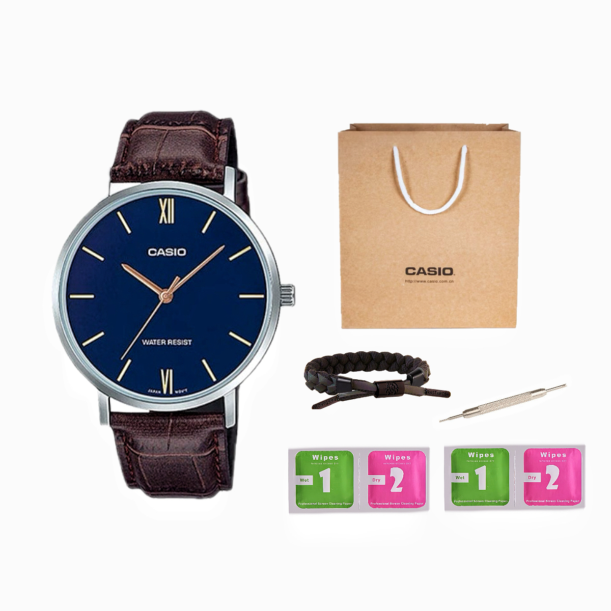 Мужские часы Standard Series Blue MTP-VT01L-2B CASIO
Мужские часы Standard Series Blue MTP-VT01L-2B CASIO