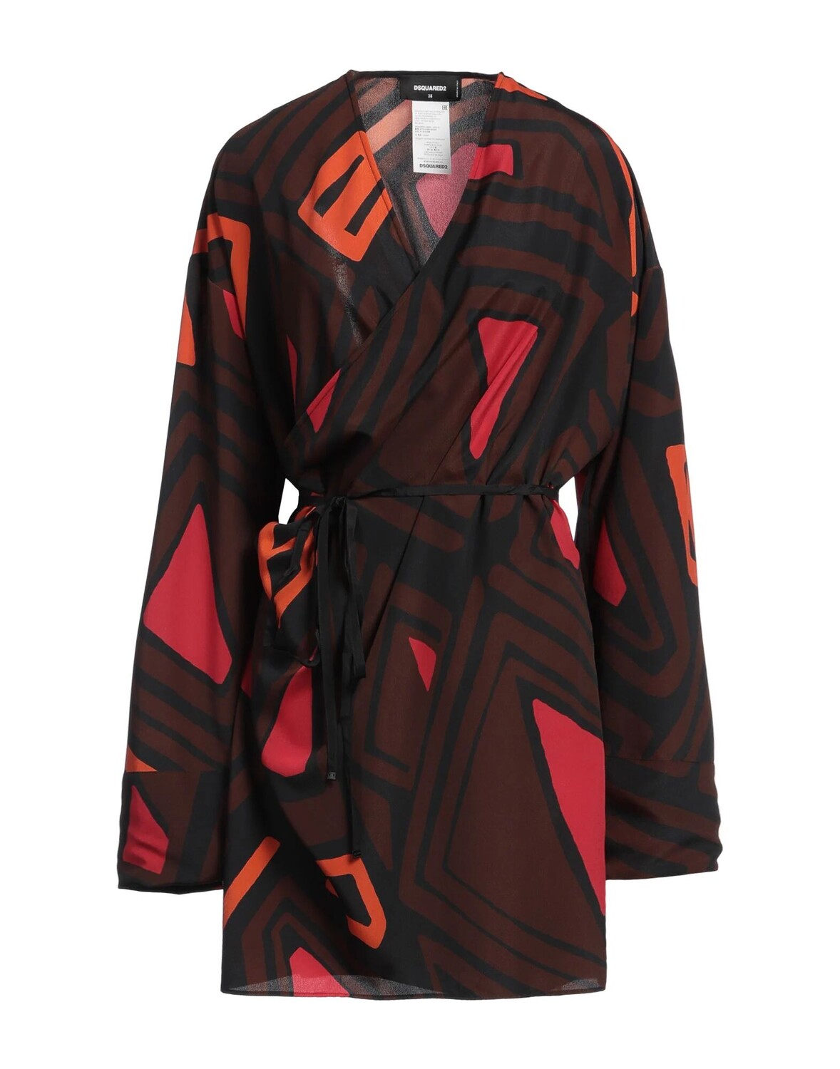 Платье Dsquared2, темно-коричневый 
Платье Dsquared2, темно-коричневый
