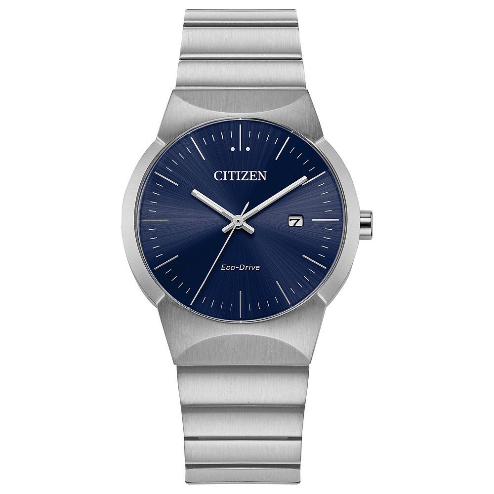 Женские современные часы Citizen Eco-Drive Axiom из нержавеющей стали с синим циферблатом и браслетом - EW2670-53L, цвет Silver
Женские современные часы Citizen Eco-Drive Axiom из нержавеющей стали с синим циферблатом и браслетом - EW2670-53L, цвет Silver