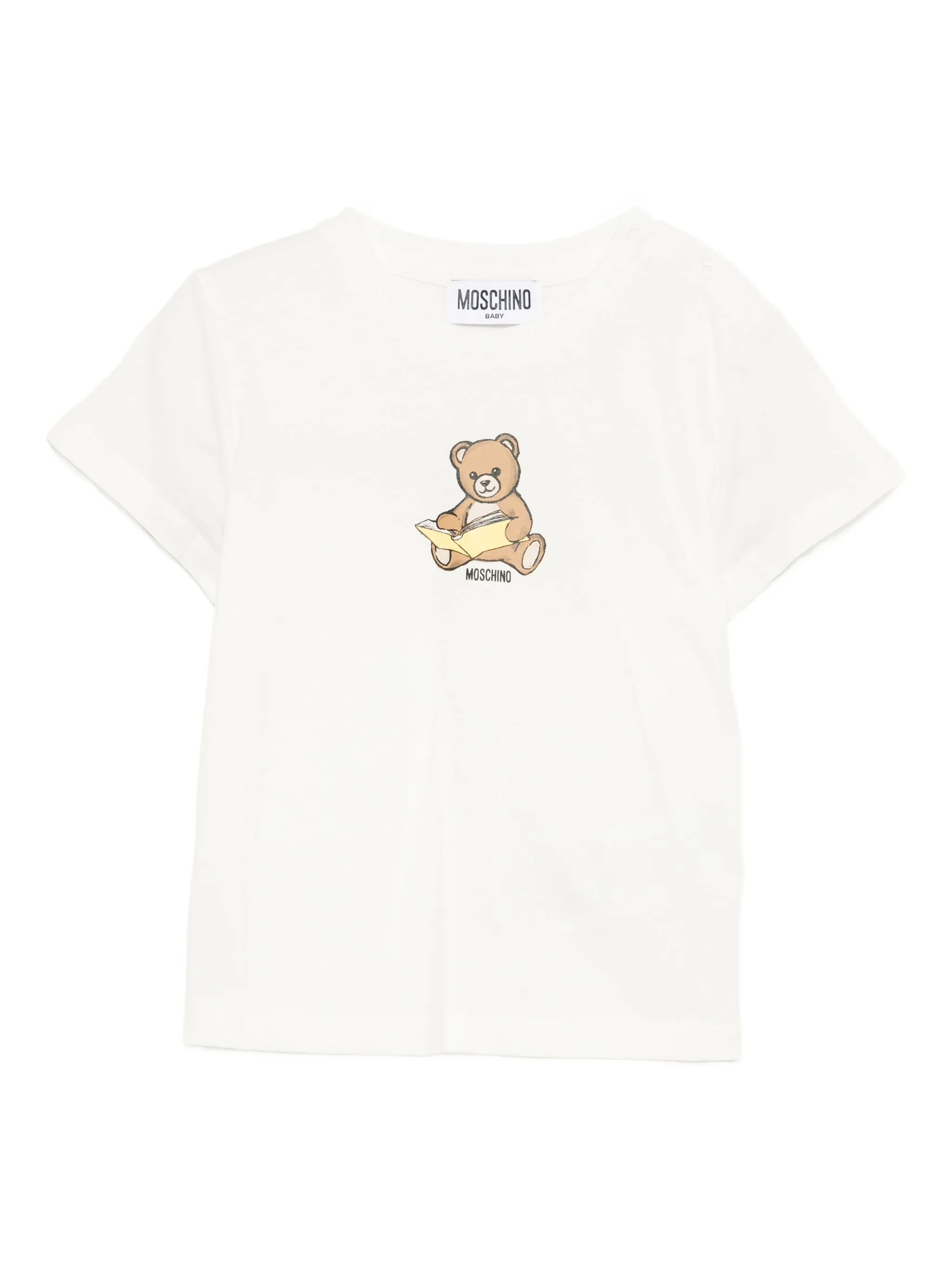 Футболка с логотипом Moschino Kids, белый
Футболка с логотипом Moschino Kids, белый