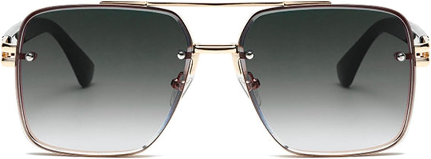 Хелена Ретро Модные Квадратные Солнцезащитные очки-пилот Женские Мужские Классические Металлические Винтажные Безободковые Солнцезащитные Очки большого размера helena, C3
Хелена Ретро Модные Квадратные Солнцезащитные очки-пилот Женские Мужские Классические Металлические Винтажные Безободковые Солнцезащитные Очки большого размера helena, C3