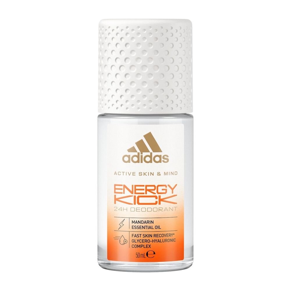 Adidas,Active Skin & Mind Energy Kick шариковый дезодорант 50мл
Adidas,Active Skin & Mind Energy Kick шариковый дезодорант 50мл