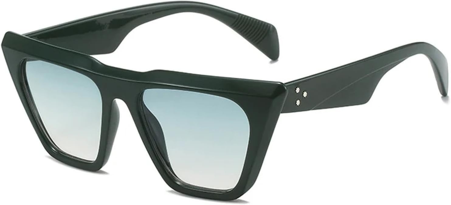 Ретро-солнцезащитные очки «кошачий глаз» для женщин и мужчин, модный тренд, роскошные классические очки для вождения и путешествий, защита от УФ-излучения UV400 TKKTLLT, Green Green
Ретро-солнцезащитные очки «кошачий глаз» для женщин и мужчин, модный тренд, роскошные классические очки для вождения и путешествий, защита от УФ-излучения UV400 TKKTLLT, Green Green