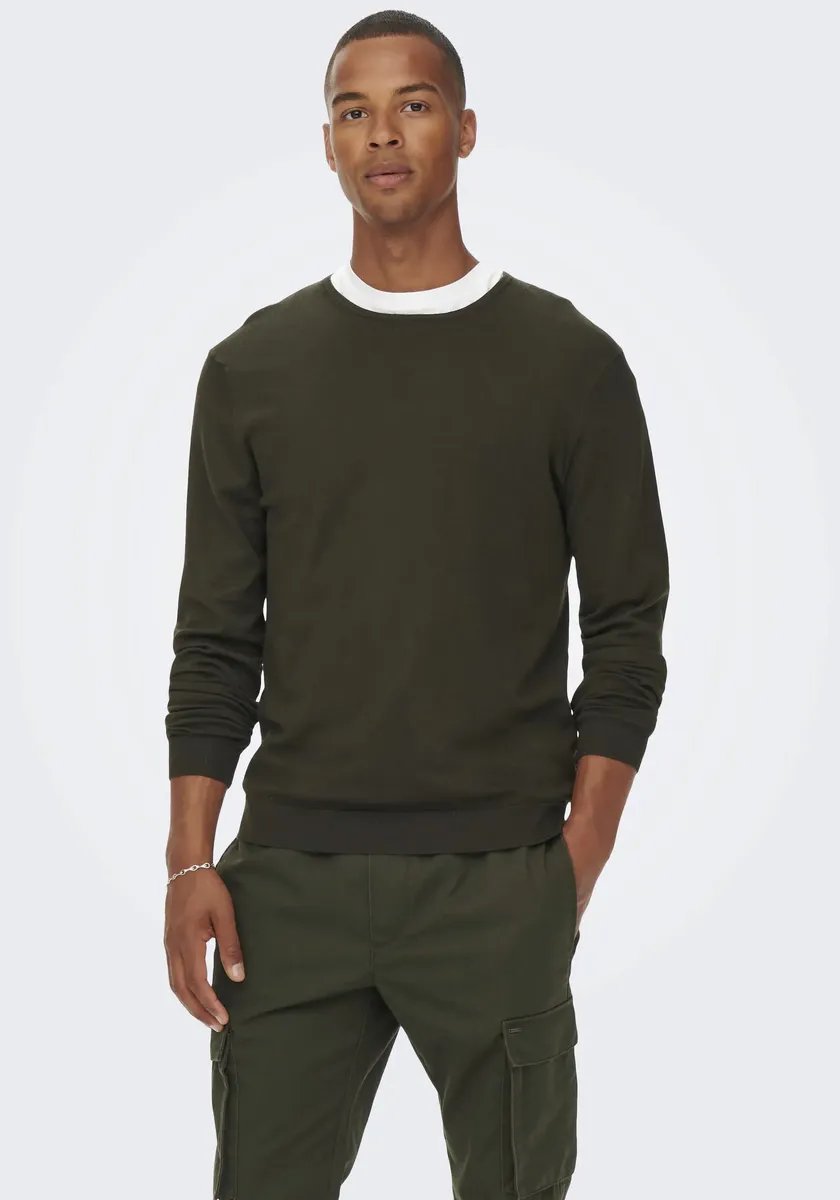 Свитер ONLY & SONS с круглым вырезом "ONSWYLER LIFE REG 14 LS CREW KNIT NOOS", цвет Rosin
Свитер ONLY & SONS с круглым вырезом "ONSWYLER LIFE REG 14 LS CREW KNIT NOOS", цвет Rosin