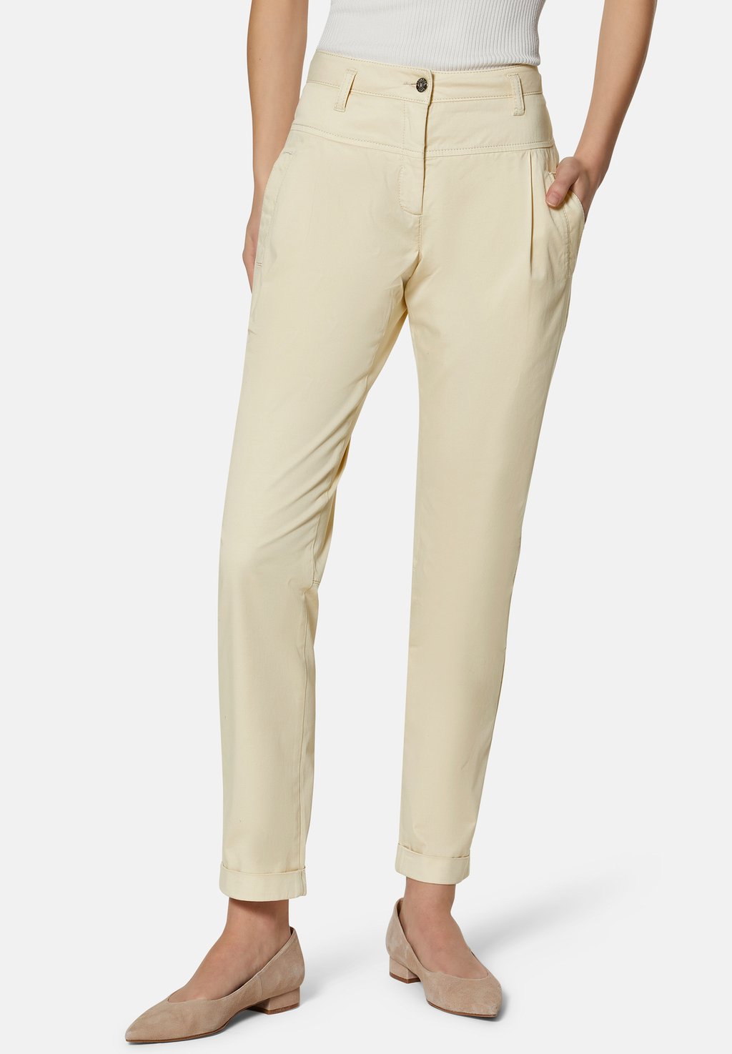 Чиносы MIT BUNDFALTEN MADELEINE, бежевый
Чиносы MIT BUNDFALTEN MADELEINE, бежевый