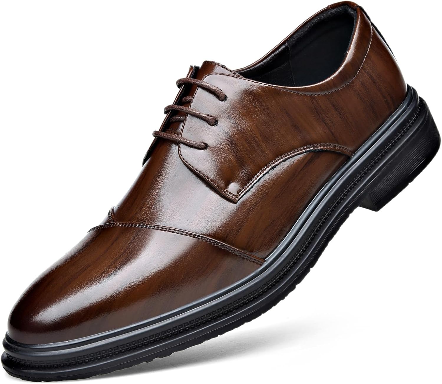 Мужские классические современные туфли DADAWEN Oxford с шнуровкой, коричневый
Мужские классические современные туфли DADAWEN Oxford с шнуровкой, коричневый
