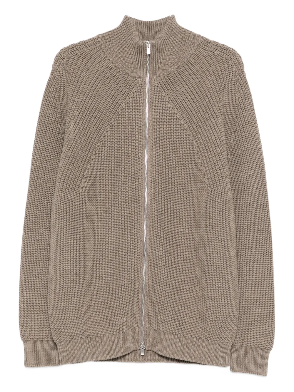 Вязаный кардиган на молнии Batoner Japan, коричневый
Вязаный кардиган на молнии Batoner Japan, коричневый