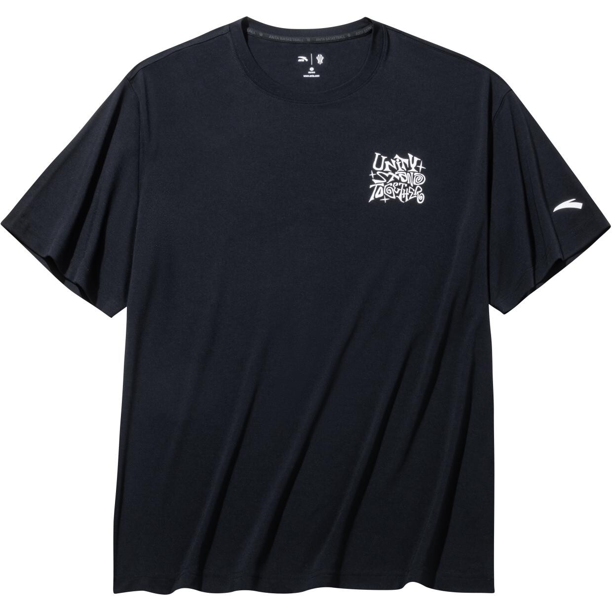 Футболка унисекс черная Anta, черный
Футболка унисекс черная Anta, черный