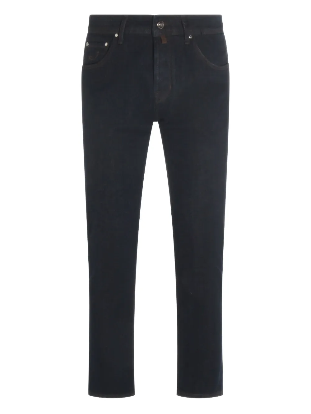 Джинсы с кожаной нашивкой Jacob Cohen, синий
Джинсы с кожаной нашивкой Jacob Cohen, синий