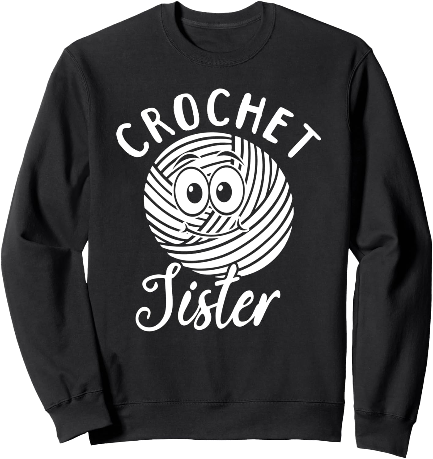 Вязаная сестра, вязаная толстовка Crochet Sister, черный
Вязаная сестра, вязаная толстовка Crochet Sister, черный