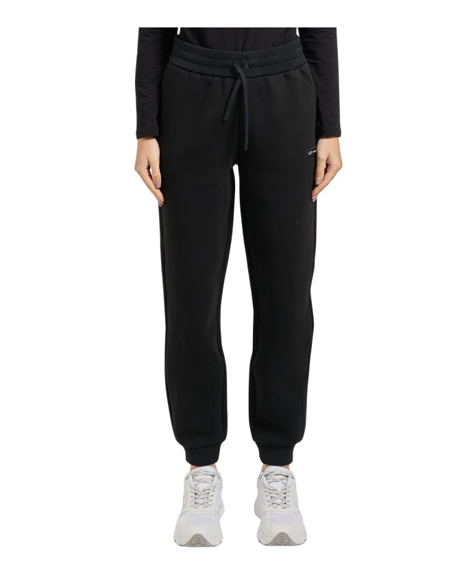 Черные спортивные брюки с эластичным поясом Armani Exchange, черный
Черные спортивные брюки с эластичным поясом Armani Exchange, черный