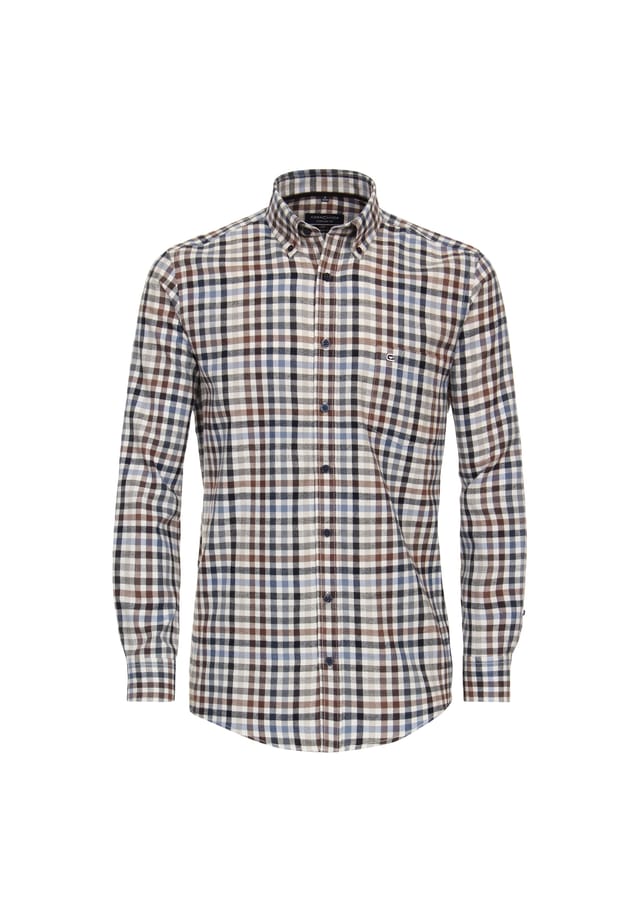 Рубашка свободного кроя в клетку Casamoda, зеленый
Рубашка свободного кроя в клетку Casamoda, зеленый