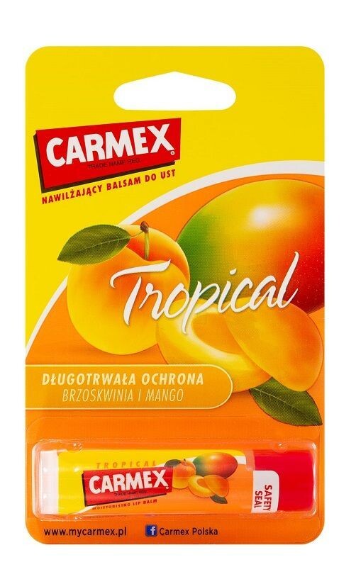 Carmex Tropical бальзам для губ, 4.25 g
Carmex Tropical бальзам для губ, 4.25 g