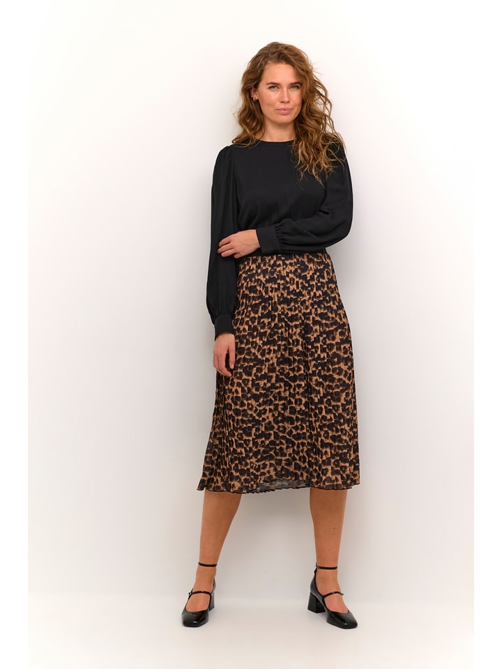 Платье до колена CULTURE, цвет schwarz/hellbraun
Платье до колена CULTURE, цвет schwarz/hellbraun