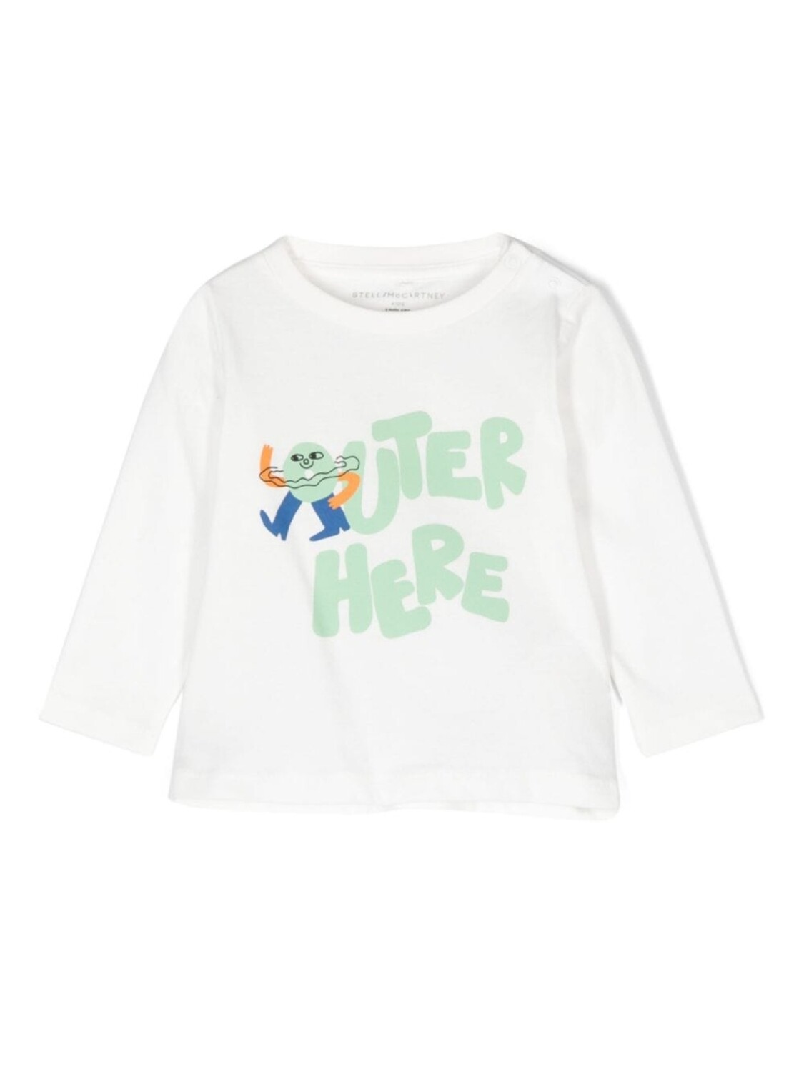 Stella McCartney Kids футболка с графичным принтом, белый
Stella McCartney Kids футболка с графичным принтом, белый