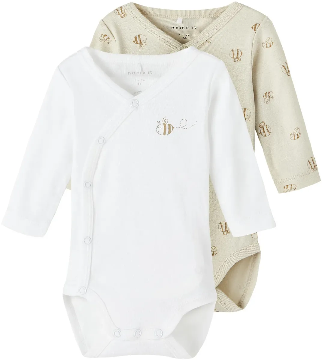 Name It Боди с запахом и длинными рукавами "NBNBODY 2P LS WRAP RAINY DAY BEE NOOS", цвет Rainy Day
Name It Боди с запахом и длинными рукавами "NBNBODY 2P LS WRAP RAINY DAY BEE NOOS", цвет Rainy Day