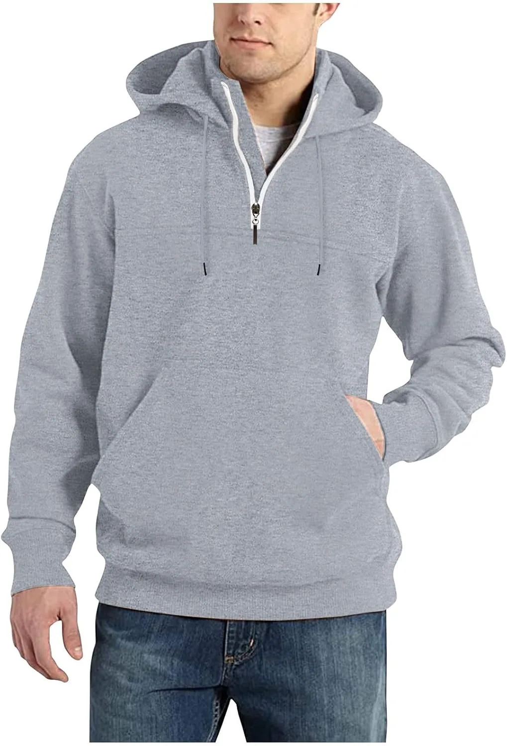 Полузип худи для мужчин с длинным рукавом и мягким воротником ZGHQHCDRH
Полузип худи для мужчин с длинным рукавом и мягким воротником ZGHQHCDRH