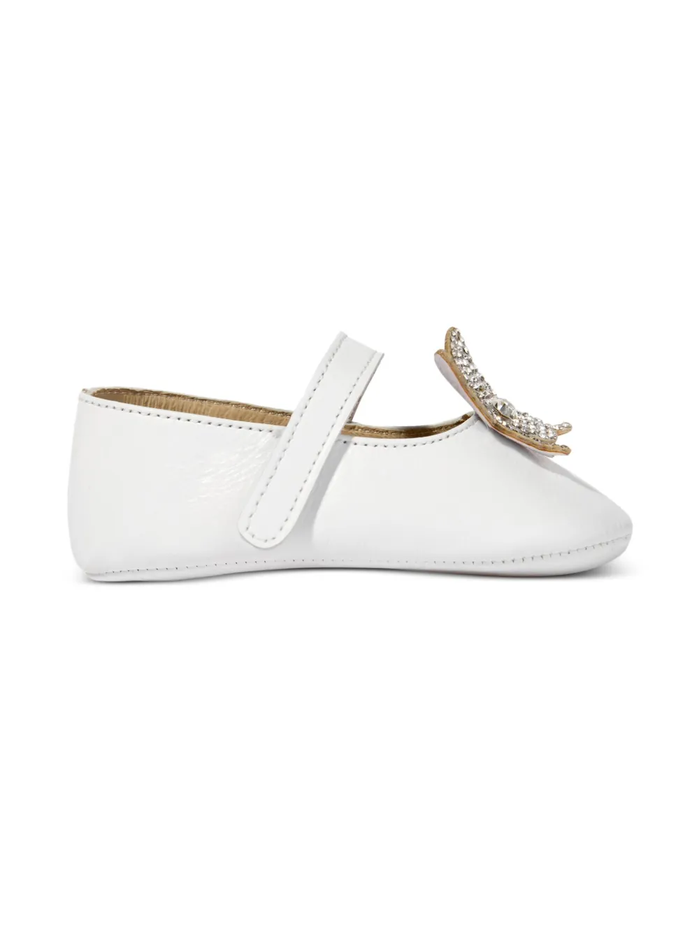 Декорированные балетки BabyWalker, белый
Декорированные балетки BabyWalker, белый