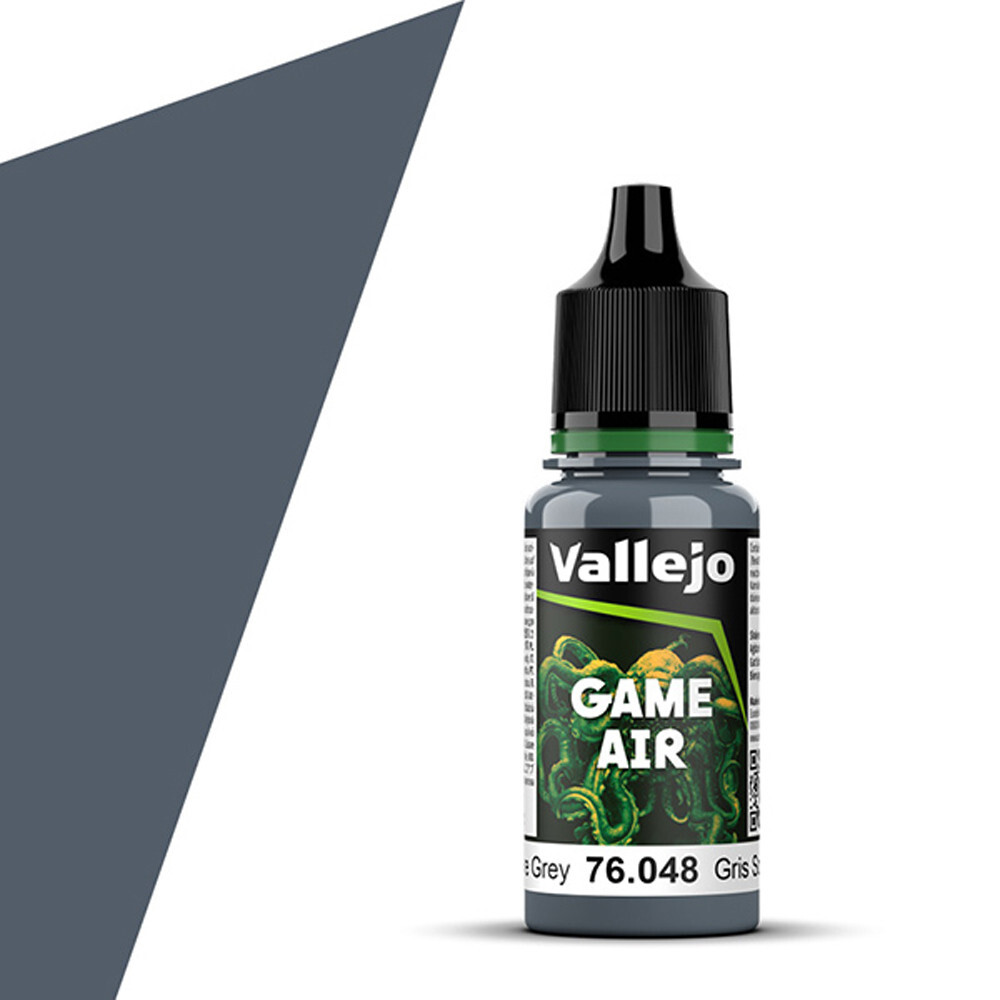 Аксессуары Vallejo Game Air: Sombre Grey (18ml)
Аксессуары Vallejo Game Air: Sombre Grey (18ml)