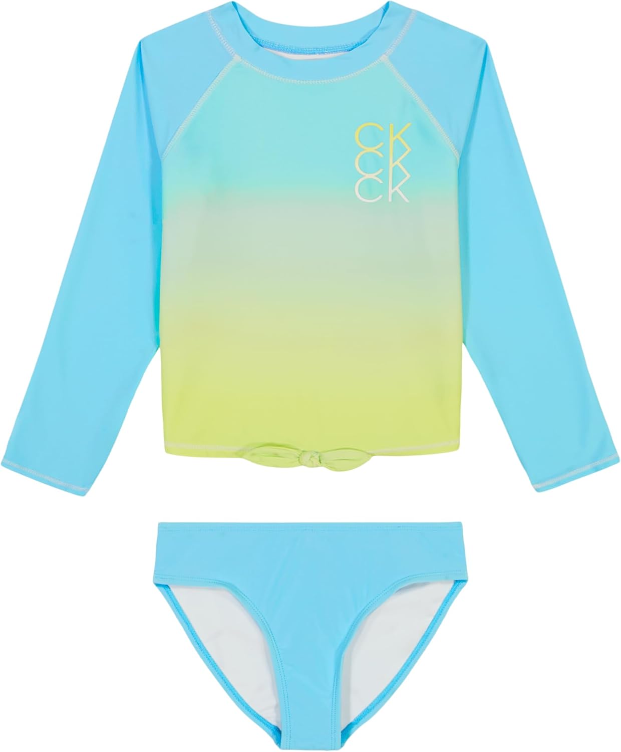 Комплект из двух частей купальника Calvin Klein для девочек с защитой от солнца UPF 50+, Atomizer Ombre
Комплект из двух частей купальника Calvin Klein для девочек с защитой от солнца UPF 50+, Atomizer Ombre