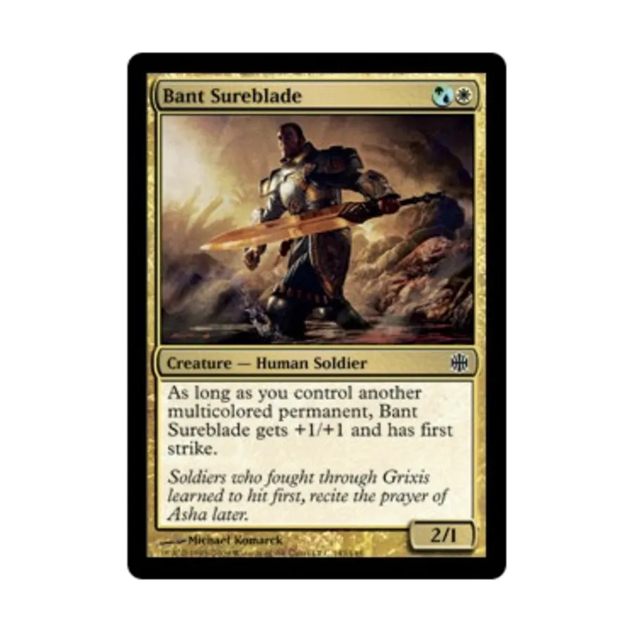 CCG Бант Верный Клинок (К), MTG - Alara Reborn 
CCG Бант Верный Клинок (К), MTG - Alara Reborn