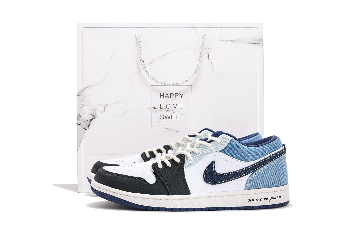 Jordan Баскетбольные кроссовки Air 1 Anti Slip, износостойкие, низкие, винтажные, мужские, белые, серые, синие
Jordan Баскетбольные кроссовки Air 1 Anti Slip, износостойкие, низкие, винтажные, мужские, белые, серые, синие