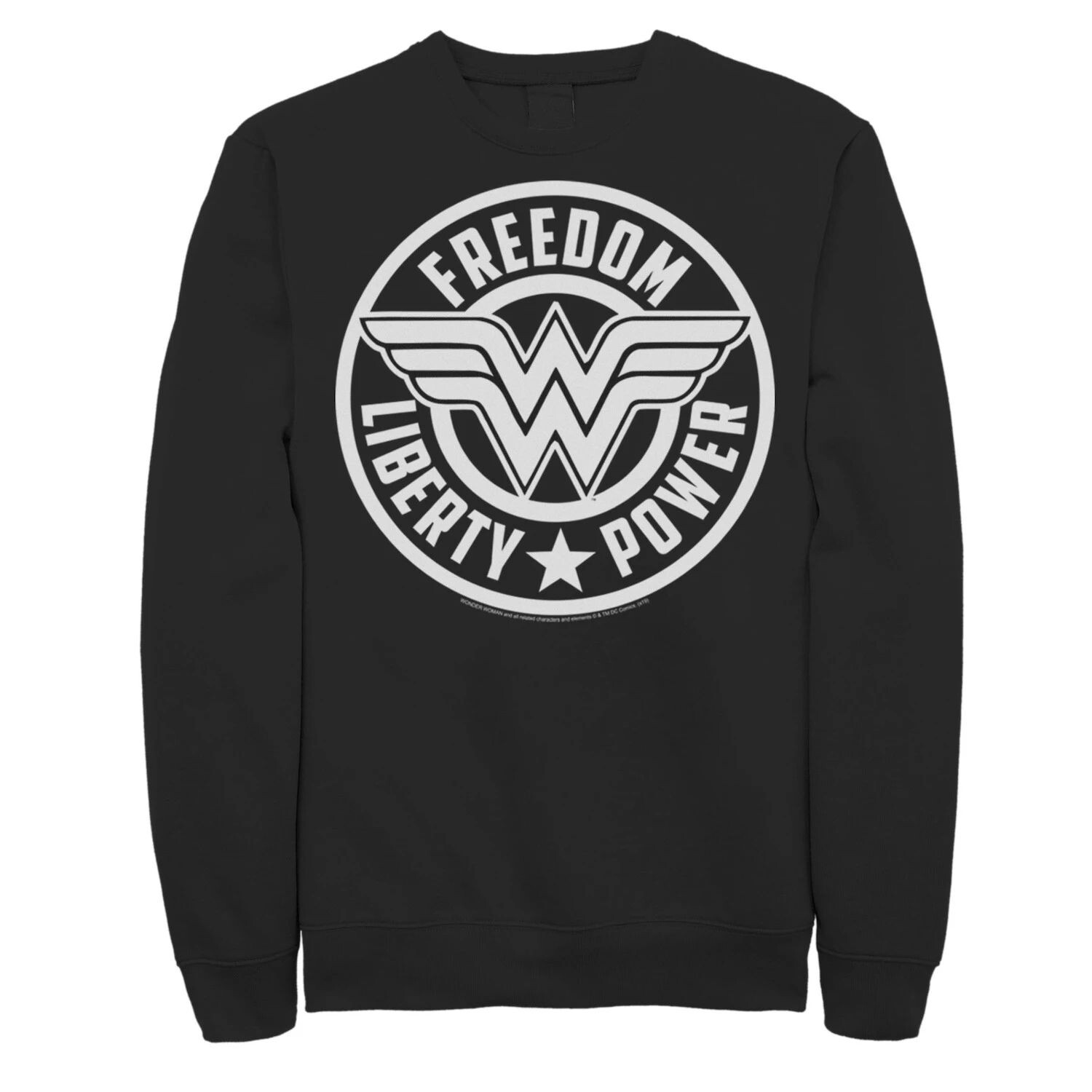 Мужской свитшот с логотипом Wonder Woman Freedom Liberty Power DC Comics
Мужской свитшот с логотипом Wonder Woman Freedom Liberty Power DC Comics