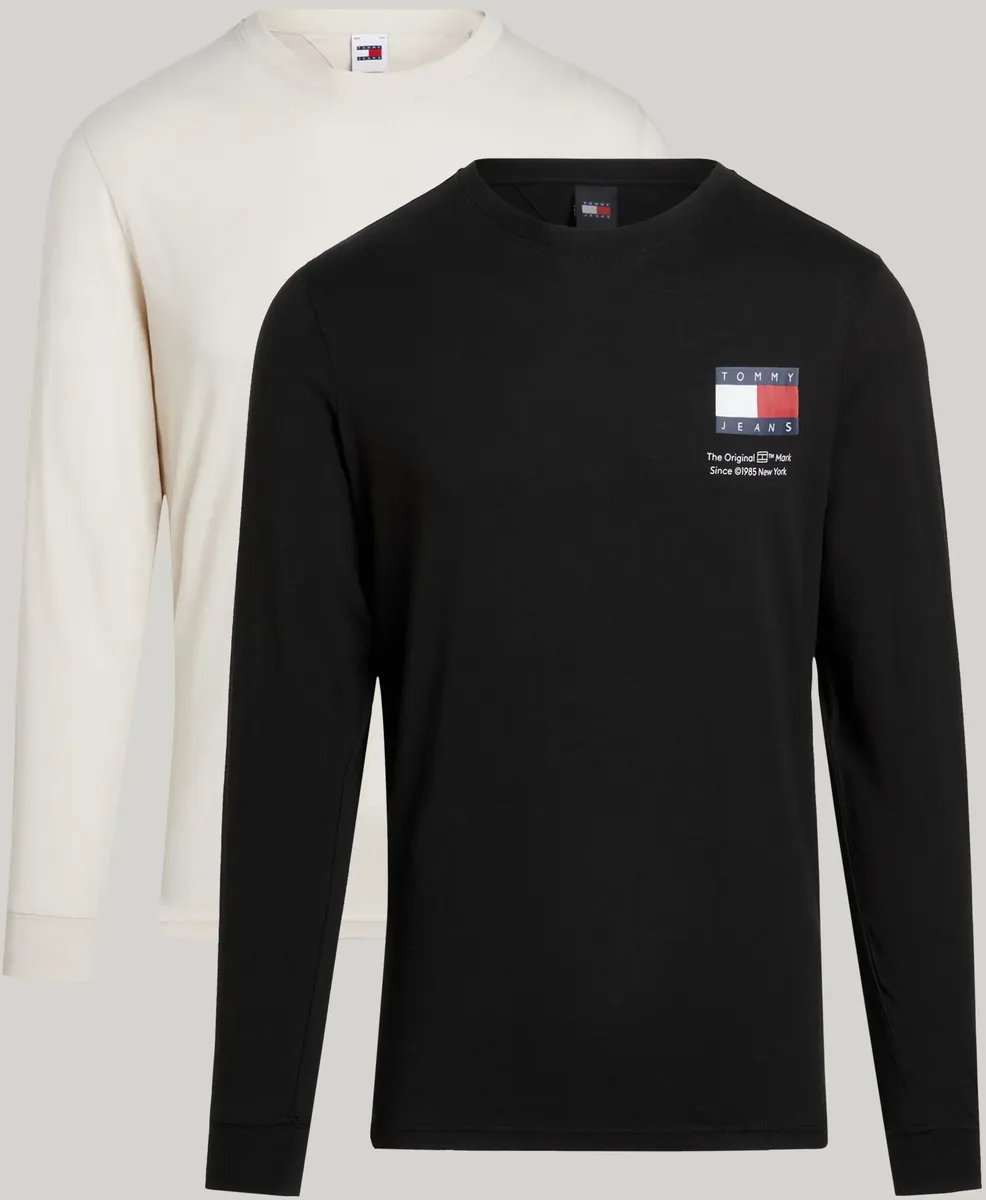 Рубашка с длинными рукавами Tommy Jeans "TJM SLIM FLAG 2PACK LS TEE EXT" с принтом логотипа Tommy Jeans, цвет Newsprint
Рубашка с длинными рукавами Tommy Jeans "TJM SLIM FLAG 2PACK LS TEE EXT" с принтом логотипа Tommy Jeans, цвет Newsprint