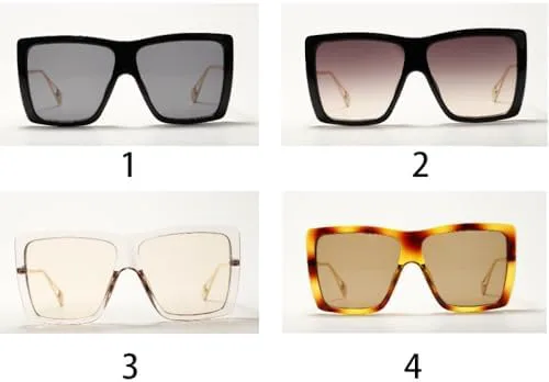 Классические квадратные солнцезащитные очки 2027 года для женщин, мужские солнцезащитные очки, женские очки с защитой от УФ-излучения UV400 MTZJH, Gradient Grey
Классические квадратные солнцезащитные очки 2027 года для женщин, мужские солнцезащитные очки, женские очки с защитой от УФ-излучения UV400 MTZJH, Gradient Grey