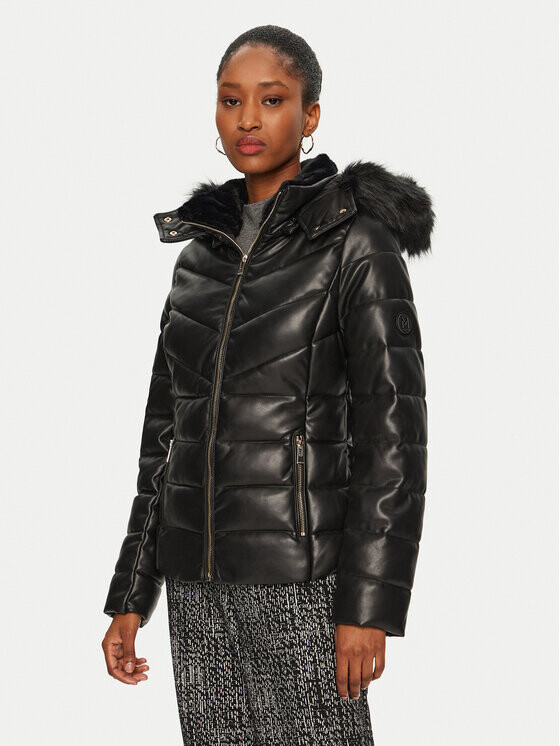 Пуховик стандартного кроя Morgan, черный
Пуховик стандартного кроя Morgan, черный