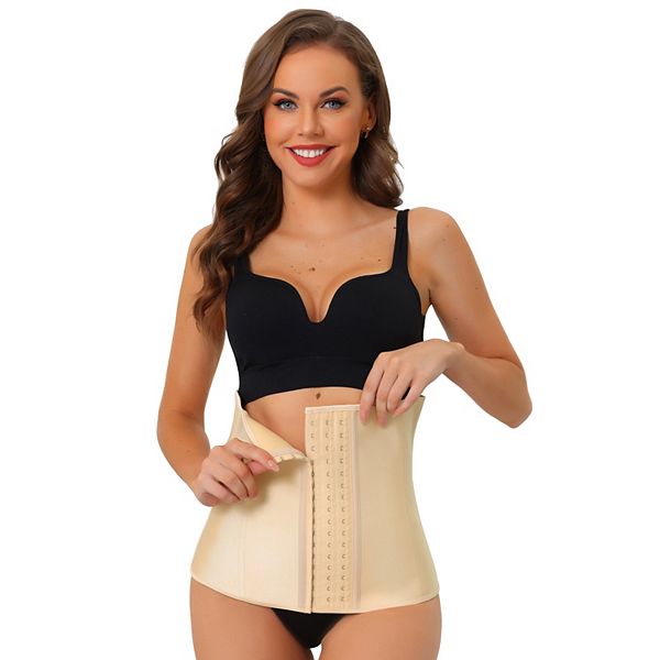 Женский корсет для похудения с 3 крючками для контроля живота Allegra K, Beige
Женский корсет для похудения с 3 крючками для контроля живота Allegra K, Beige